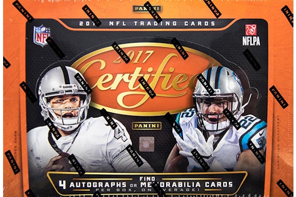 2017 Panini Certified Football Hobby Box