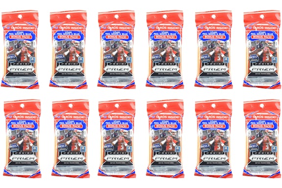 2017 Panini Prizm Football Cello Pack 12x Lot