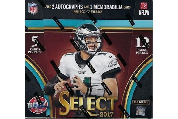2017 Panini Select Football Hobby Box