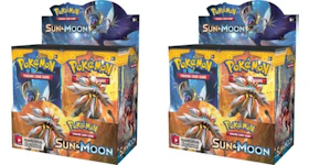 2017 Pokemon Sun & Moon Booster Box 2X Lot