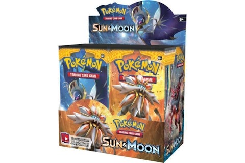 2017 Pokemon Sun & Moon Booster Box - US 2017 Pokemon Sun & Moon Booster Box - US