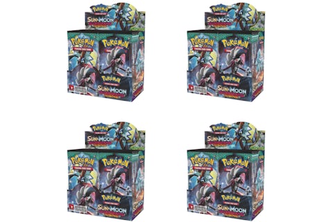 2017 Pokemon Sun & Moon Guardians Rising Booster Box 4X Lot - US 2017 Pokemon Sun & Moon Guardians Rising Booster Box 4X Lot - US