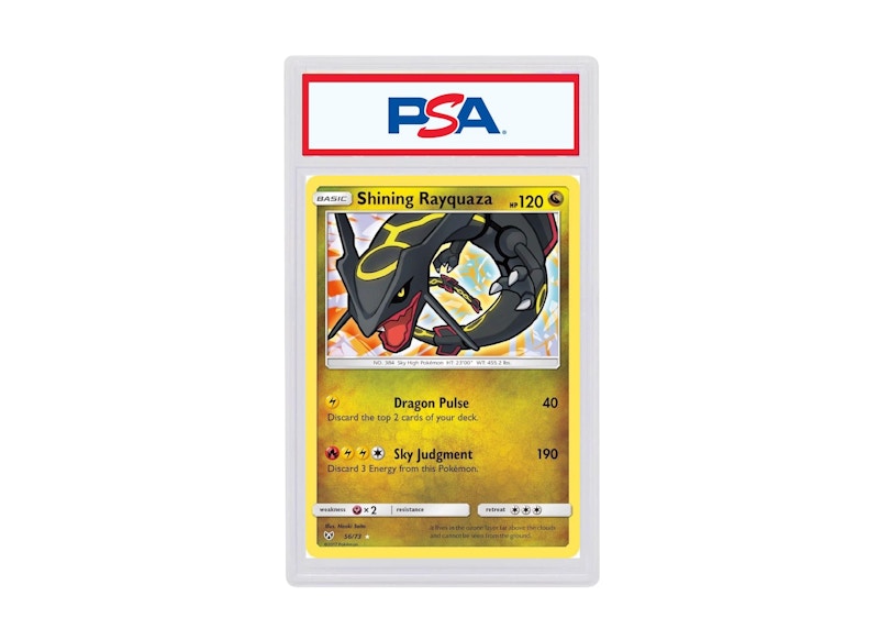 2017 Pokemon Sun & Moon Shining Legends 56 Shining Rayquaza