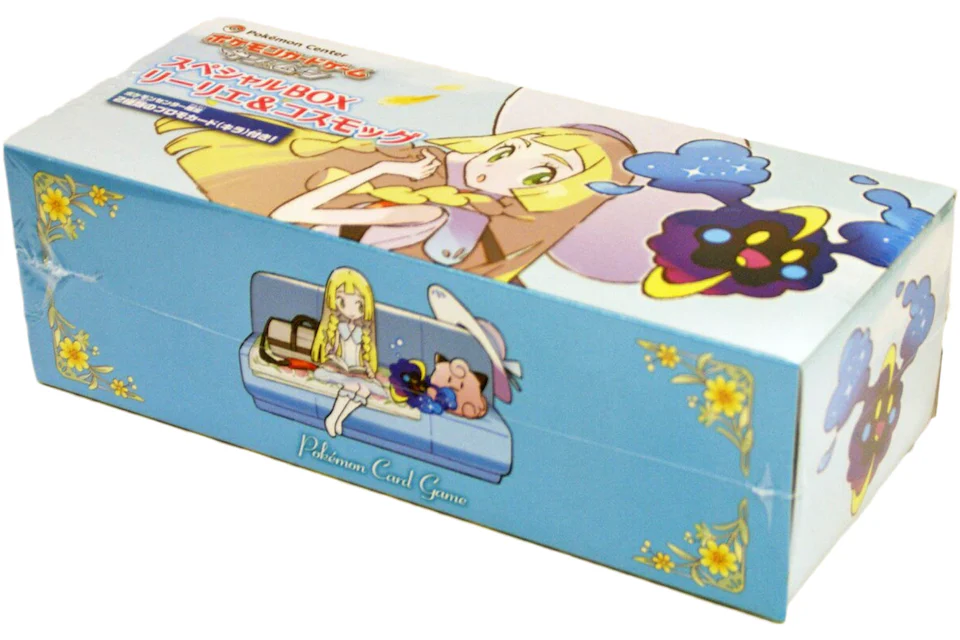 Pokémon TCG Collection Sun/Collection Moon To Have Seen the Battle Rainbow/Darkness that Consumes Light Lillie & Cosmog Special Box (Japanese)