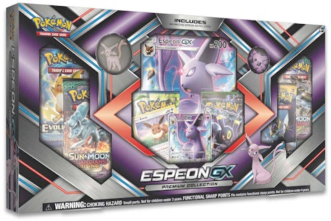 2017 Pokemon TCG Espeon GX Premium Collection - US 2017 Pokemon TCG Espeon GX Premium Collection - US
