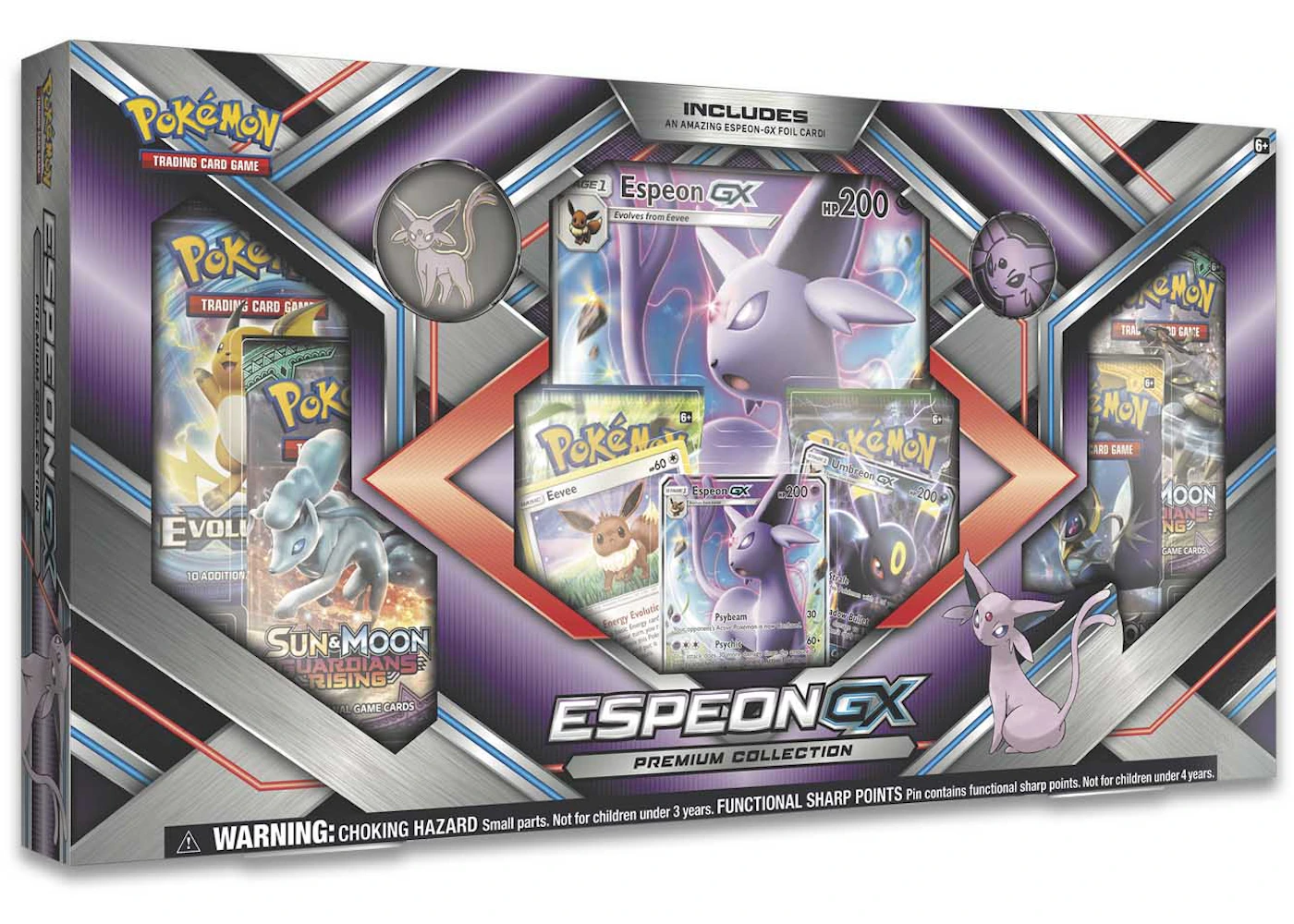2017 Pokemon TCG Espeon GX Premium Collection - US 2017 Pokemon TCG Espeon GX Premium Collection - US