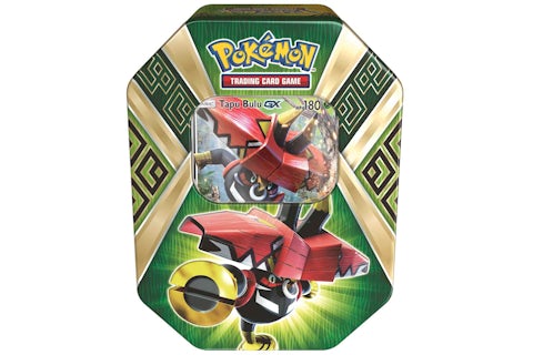 2017 Pokemon TCG Island Guardians Tin Tapu Bulu GX - US 2017 Pokemon TCG Island Guardians Tin Tapu Bulu GX - US