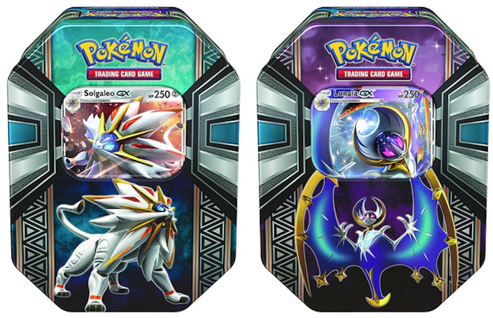 Pokémon TCG: Solgaleo-GX Box and Lunala‑GX Box