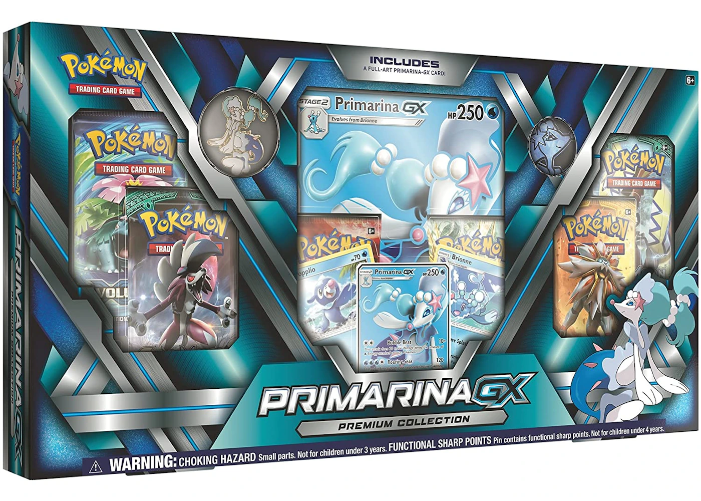 2017 Pokemon TCG Primarina GX Premium Collection - US 2017 Pokemon TCG Primarina GX Premium Collection - US