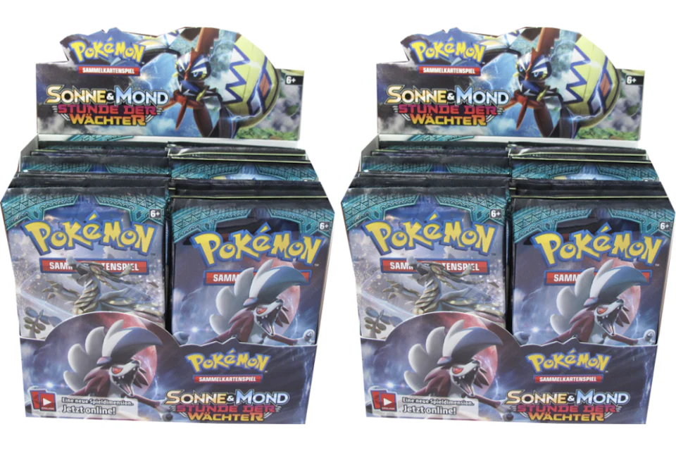 Pokémon TCG Sonne & Mond Stunde der Wächter Booster Box 2x Lot