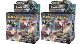 Pokémon TCG Sun & Moon Burning Shadows Booster Box 2x Lot