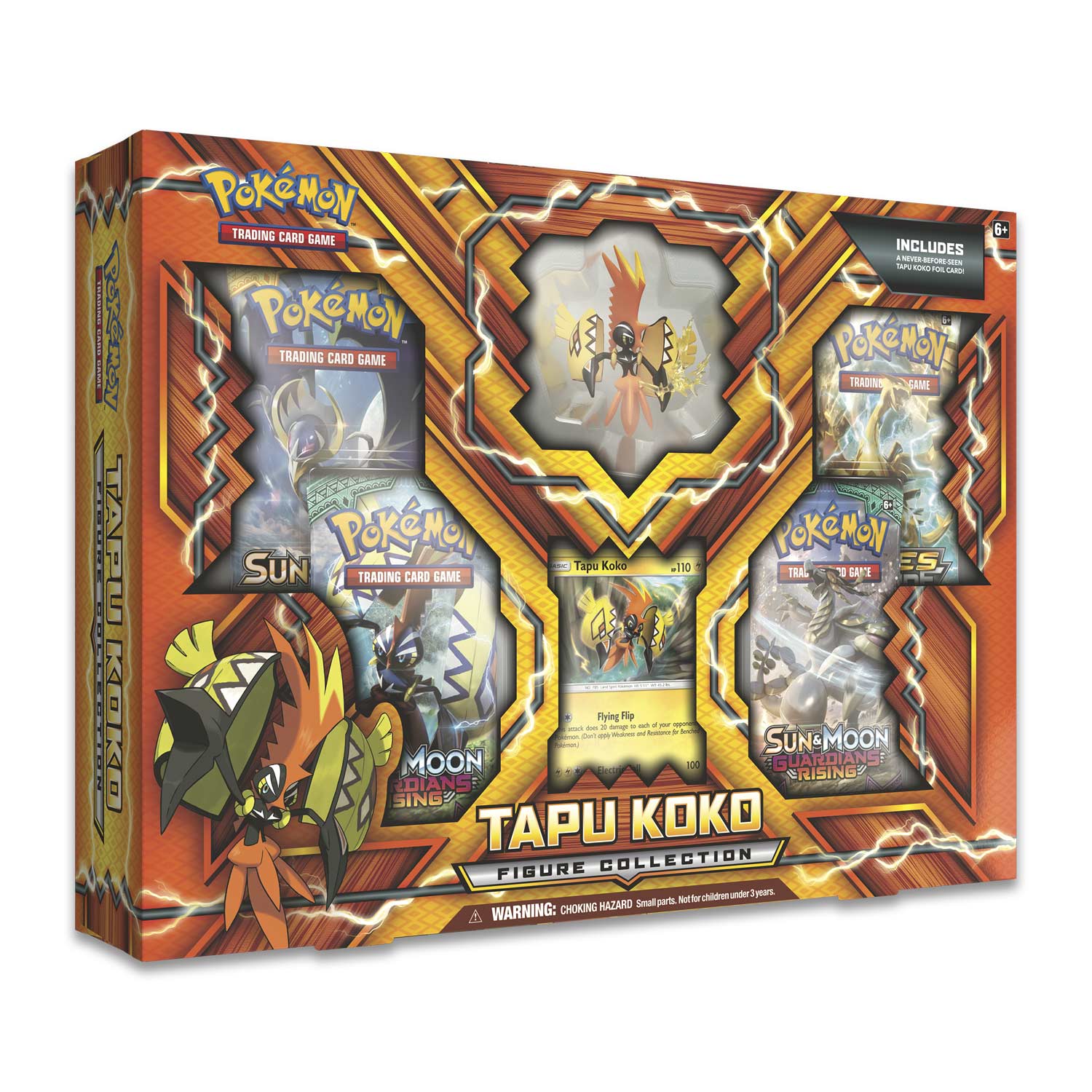 Pokemon TCG Tapu Koko Figure Collection Trading Card Game 