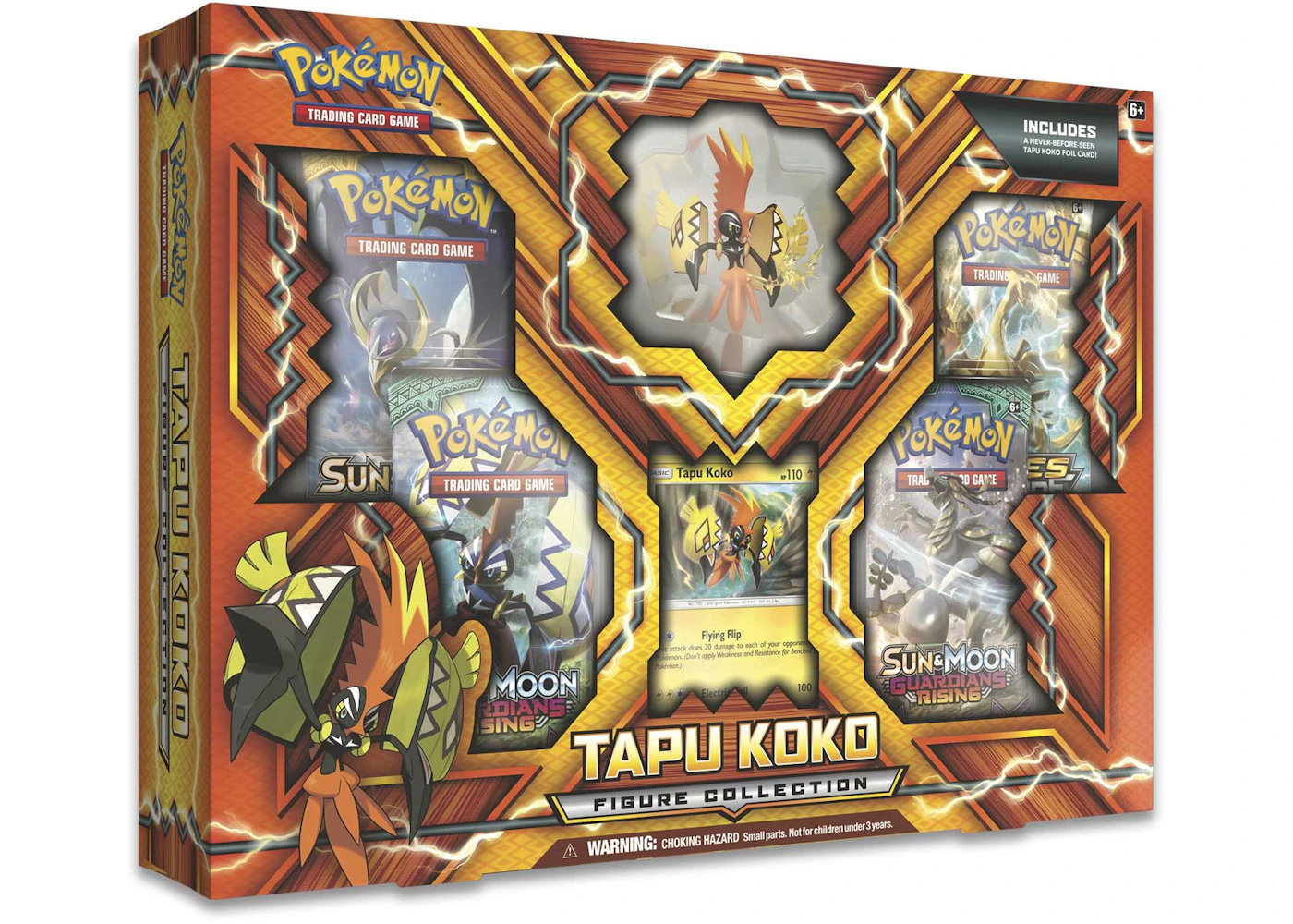 2017 Pokemon TCG Tapu Koko Figure Collection - US 2017 Pokemon TCG Tapu Koko Figure Collection - US