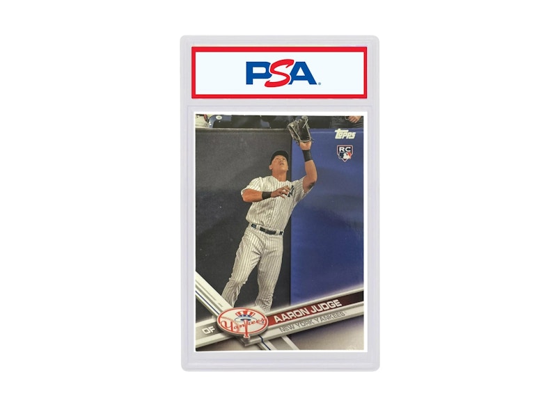 2017 Topps 287 Aaron Judge Catching (PSA or BGS Graded)