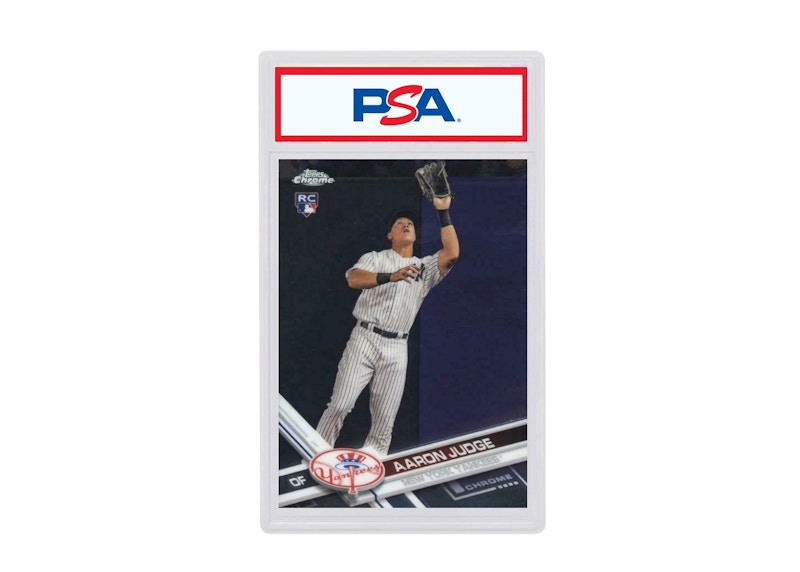 Aaron Judge Rookie Card Psa 10 2017 Topps Chrome Aaron Judge