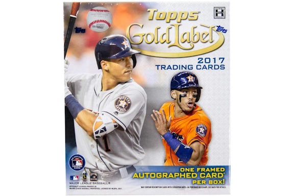 2017 Topps Gold Label Baseball Hobby Box