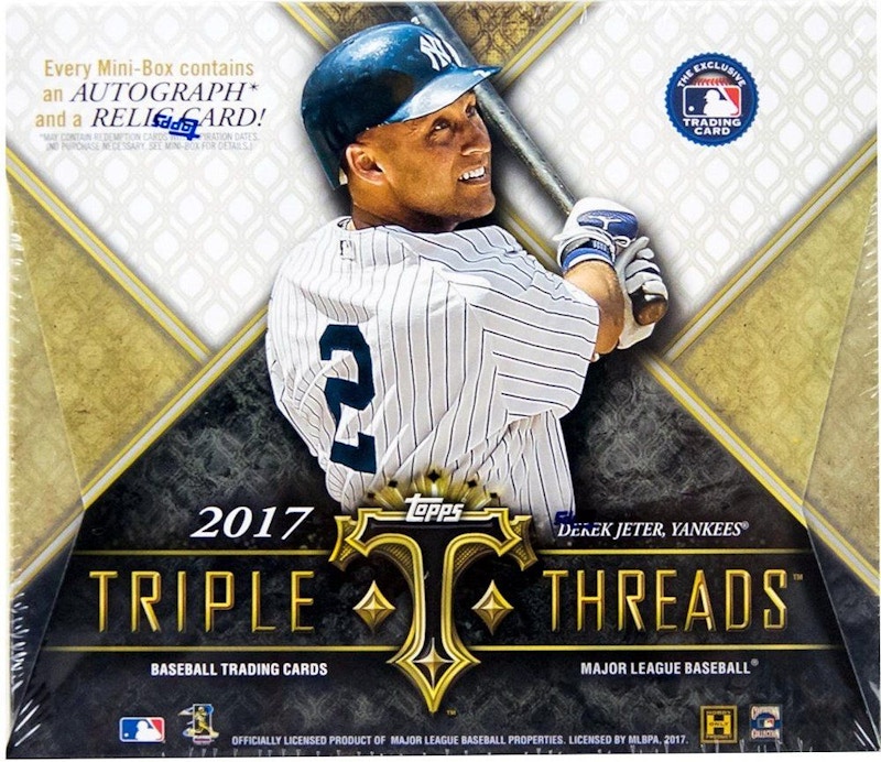 2017 Topps Triple Threads Baseball Hobby Box - 2017 - US