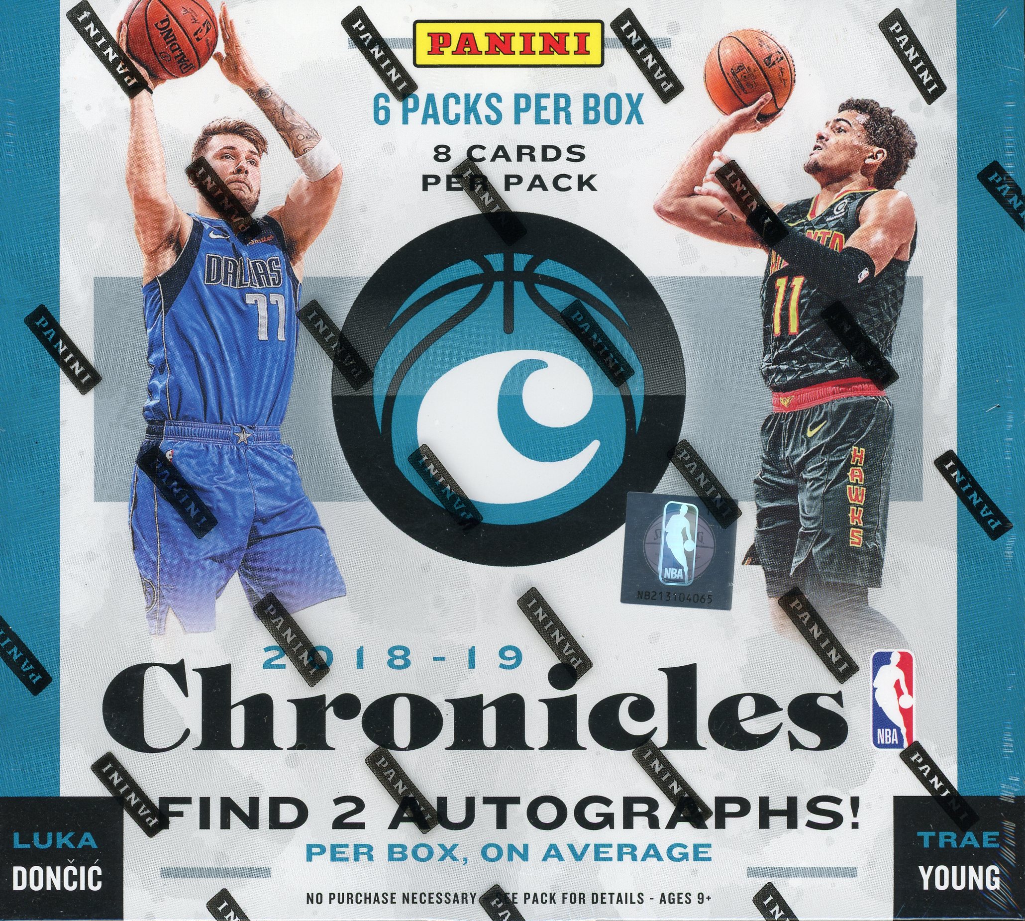 2018-19 Panini Chronicles Basketball Hobby Box - 2018-19 - US