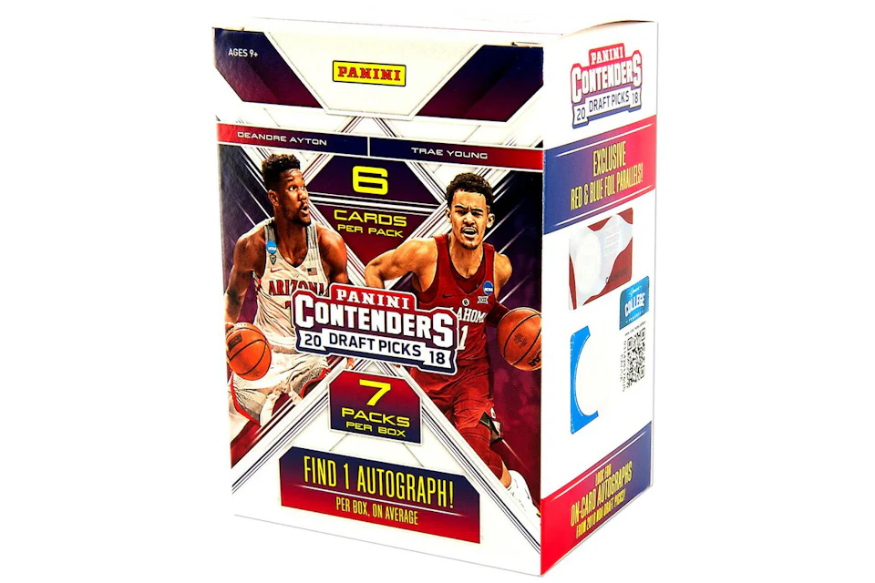 2018-19 Panini Contenders Draft Picks Basketball Blaster Box
