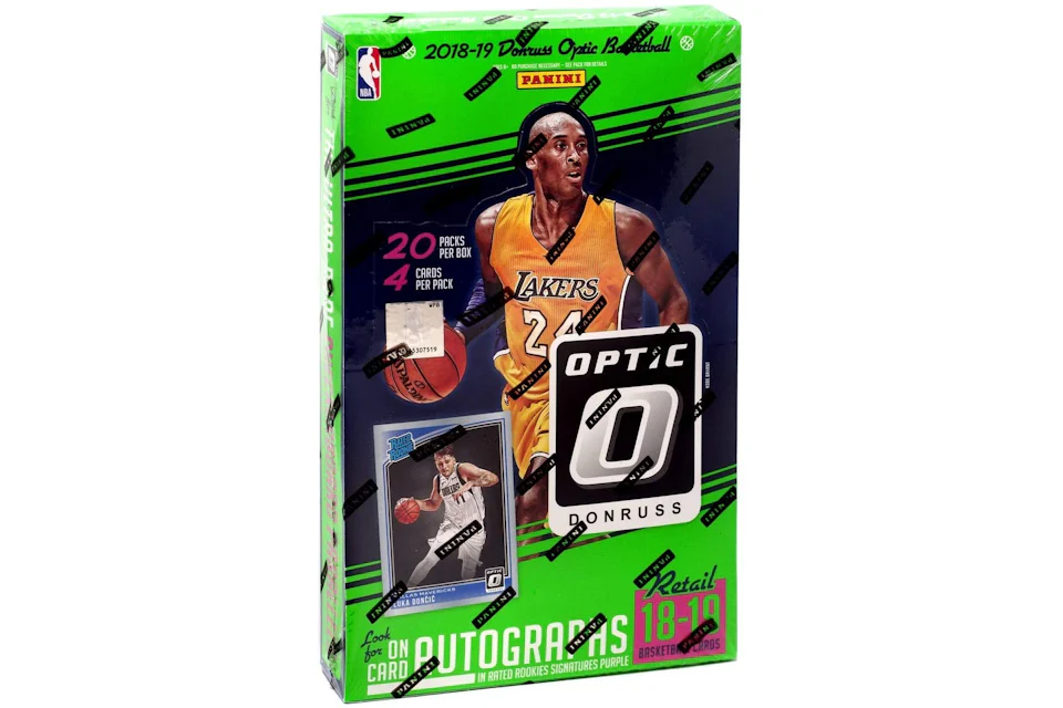 2018-19 Panini Donruss Optic Basketball Retail Box