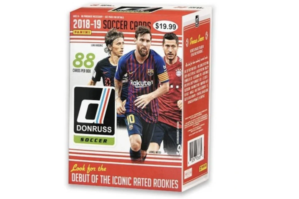 2018-19 Panini Donruss Soccer Blaster Box