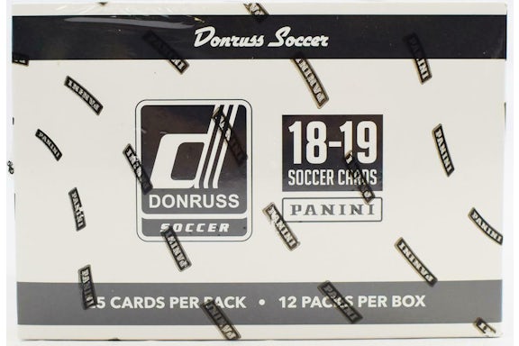 2018-19 Panini Donruss Soccer Jumbo Pack Box