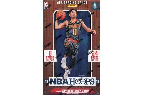 2018-19 Caja de hobby de baloncesto Panini Hoops