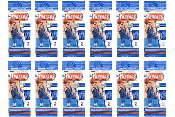 2018-19 Panini Threads Basketball Fat Pack 12x Lot