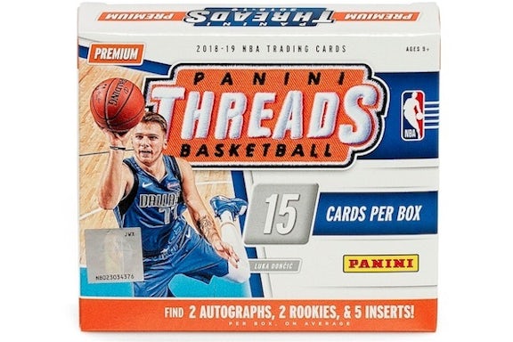 2018-19 Panini Threads Basketball Hobby Box