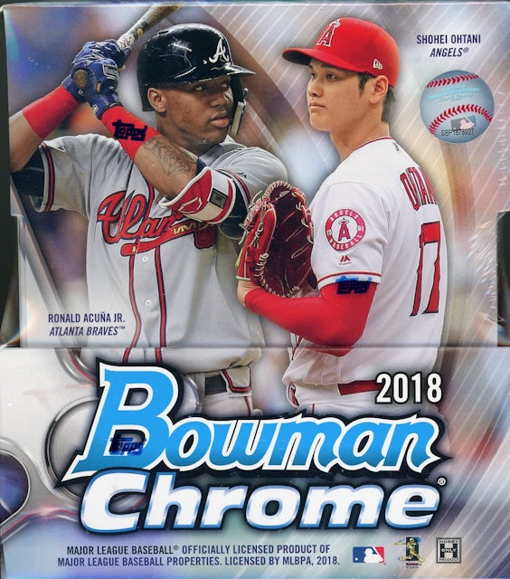 2018 Topps Chrome Baseball Hobby Box - BP Sports Cards and Memorabilia, Inc.