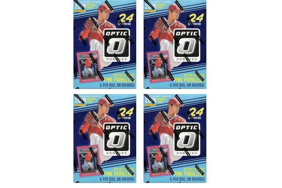 2018 Panini Donruss Optic Baseball Blaster Box 4X Lot