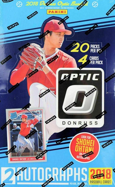 2021 Donruss Optic Baseball Hobby Box