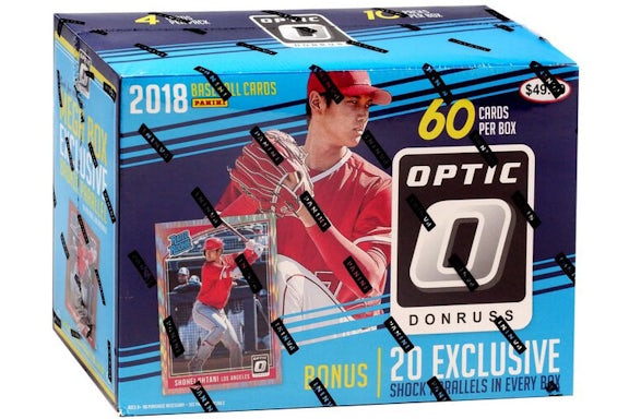 2018 Panini Donruss Optic Baseball Mega Box