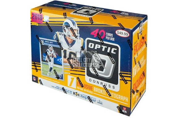2018 Panini Donruss Optic Football Collectors Box