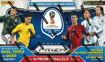 2018 Panini Prizm World Cup Soccer Hobby Box - 2018 - US
