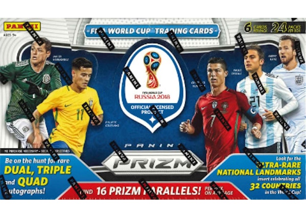 2018 Panini Prizm World Cup Soccer Hobby Box 2018 2022 Panini Prizm World Cup Soccer