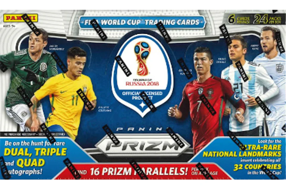 2018 Panini Prizm World Cup Soccer Hobby Box