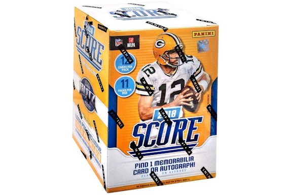 2018 Panini Score Football Blaster Box