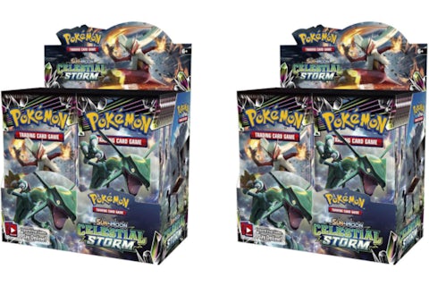 2018 Pokemon Sun & Moon Celestial Storm Booster Box 2X Lot - US 2018 Pokemon Sun & Moon Celestial Storm Booster Box 2X Lot - US