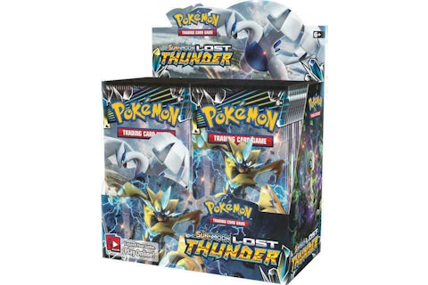 2018 Pokemon Sun & Moon Lost Thunder Booster Box - US 2018 Pokemon Sun & Moon Lost Thunder Booster Box - US