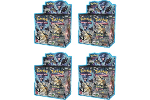 2018 Pokemon Sun & Moon Ultra Prism Booster Box 4X Lot - US 2018 Pokemon Sun & Moon Ultra Prism Booster Box 4X Lot - US