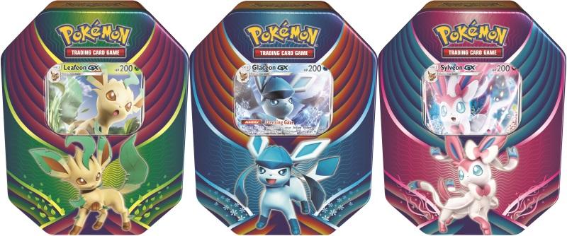 4 Booster Packs! NEW Pokemon Glaceon GX Evolution Tin 