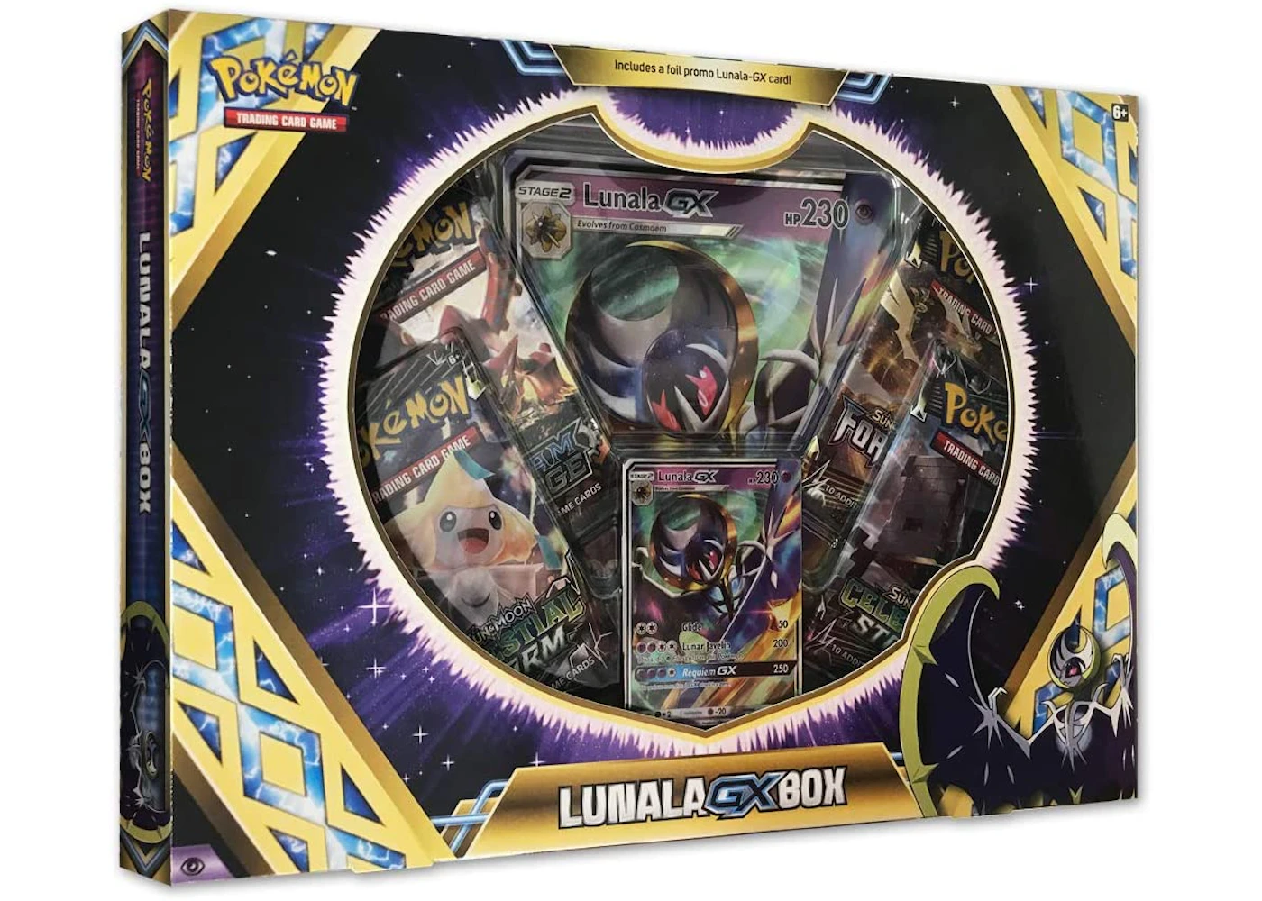 2018 Pokemon TCG Lunala GX Box - US 2018 Pokemon TCG Lunala GX Box - US