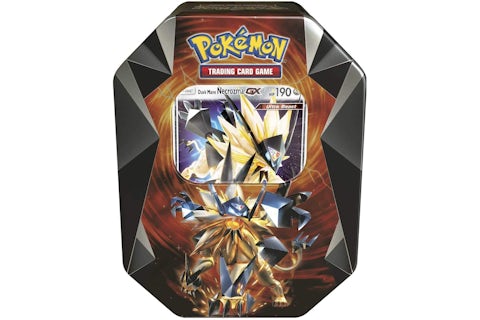 2018 Pokemon TCG Necrozma Prism Tin Dusk Mane Necrozma GX - US 2018 Pokemon TCG Necrozma Prism Tin Dusk Mane Necrozma GX - US