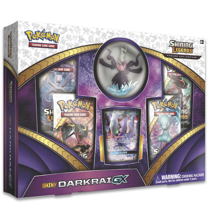 2018 Pokemon TCG Shining Legends Figure Collection Shiny Darkrai GX - US 2018 Pokemon TCG Shining Legends Figure Collection Shiny Darkrai GX - US