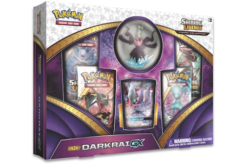 2018 Pokemon TCG Shining Legends Figure Collection Shiny Darkrai GX - GB 2018 Pokemon TCG Shining Legends Figure Collection Shiny Darkrai GX - GB