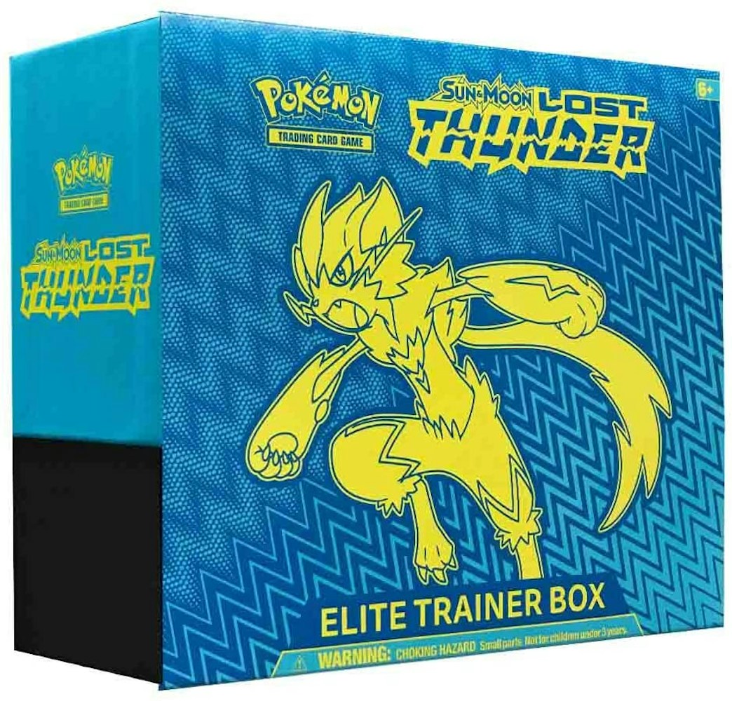 18 Pokemon Tcg Sun Moon Lost Thunder Elite Trainer Box
