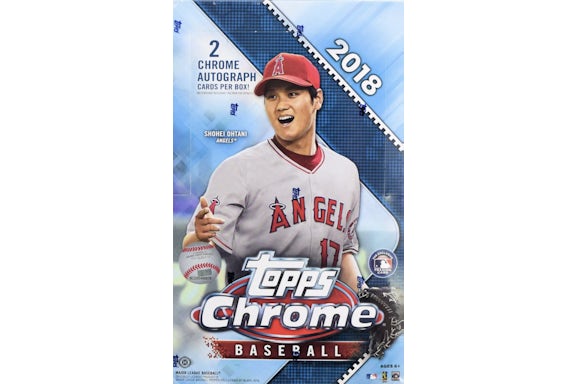 2018 Topps Chrome Baseball Hobby Box