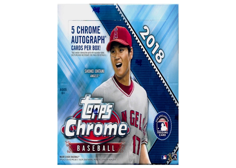 2018 Topps Chrome Baseball Jumbo Box - 2018 - US