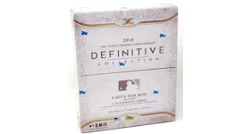 2018 Topps Definitive Collection Baseball Hobby Box